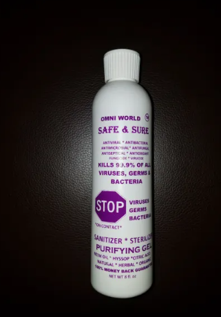 Safe And Sure Gel 8oz Family Special 4-Pack Bundle