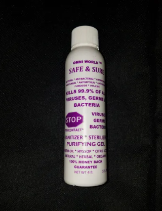 Safe And Sure Gel 4oz